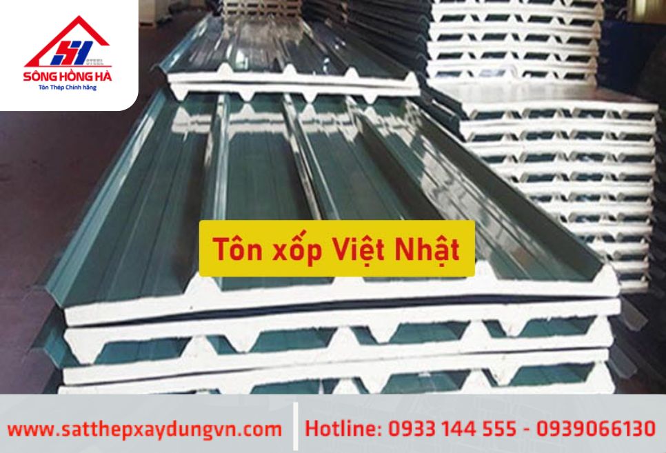 Sông Hồng Hà - địa chỉ phân phối tôn xốp Việt Nhật tại TPHCM uy tín #1